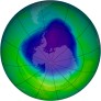 Antarctic Ozone 1993-11-03
